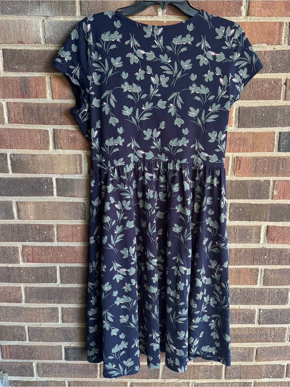 Pact Navy Floral Midi Dress - Picture 7 of 7